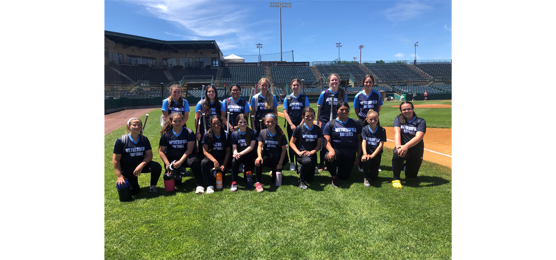 NB Bees Day for 2022 Wethersfield Softball Majors and Juniors