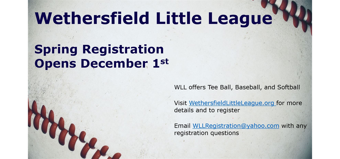 Spring Registration